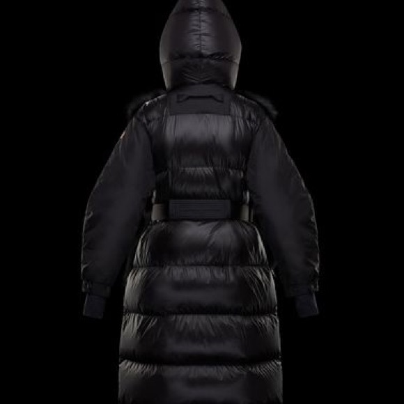 NWT Moncler Sarina Coat Size 0 BLACK - Picture 3 of 10